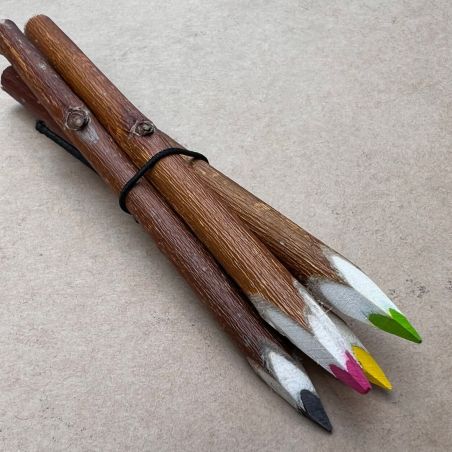 Les crayons en bois d'osier PAïSAN